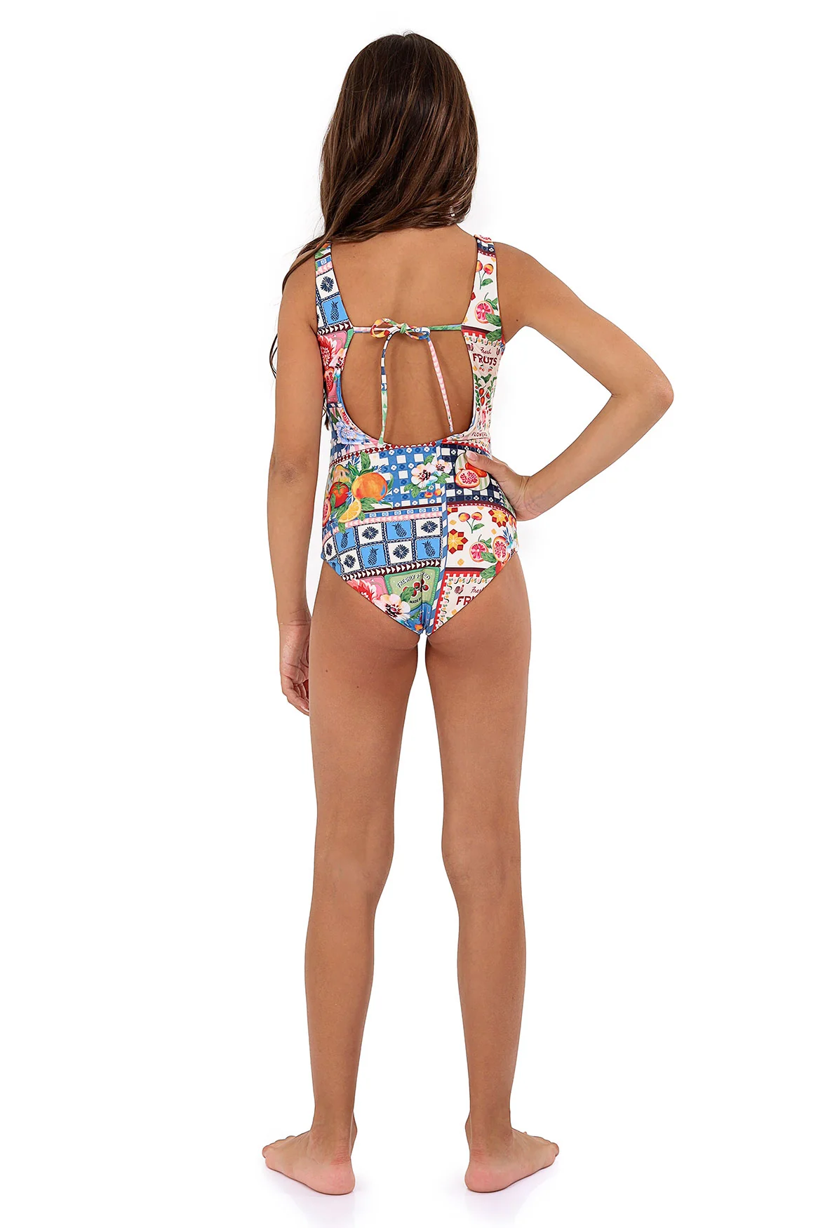 Vestido de Baño Entero de Niña Amé - Image 3